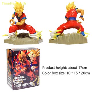 Timehee ของเล่นฟิกเกอร์ PVC อนิเมะ Dragon Ball Z Figure Son Goku Trunks Vegeta Super Saiyan fighg