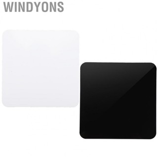 Windyons Acrylic Display Background Board  Photography Backdrop Props Easy To Clean Scratch Resistant Double Sided Design for Shooting