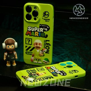 เคสโทรศัพท์มือถือ PC แข็ง รอบด้าน ลาย Mario สําหรับ iPhone 14 13promax 12 QYJS 14promax 11pro 13 Xr