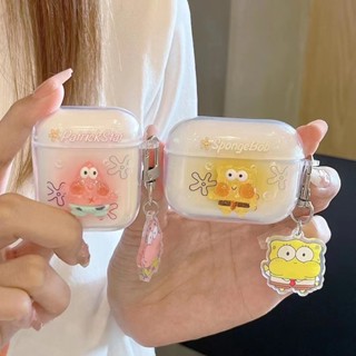 เคสหูฟัง กันลื่น กันน้ํา ลายสัตว์น่ารัก พร้อมสายโซ่คล้อง สําหรับ AirPods 1 2 Pro Pro 2 3