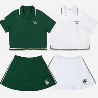 เสื้อโปโลแขนสั้นลําลอง ระบายอากาศได้ดี แบบแห้งเร็ว ป้องกันการกระพริบ สไตล์เกาหลี สําหรับผู้หญิง ใส่เล่นกีฬากอล์ฟ 6 ฟุต 7