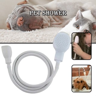 New Pet Bathtub Mixer Shower Head Set Single Attachment for Bath Taps Hose Spray