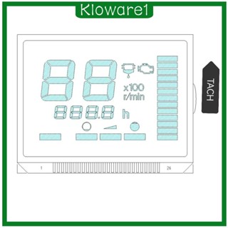 [Kloware1] อะไหล่หน้าจอ LCD 6Y58350TD000 ทนทาน สําหรับเครื่องยนต์ Tachometer Gauge f250 40HP-300HP