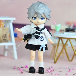 Ob11 ชุดเครื่องแบบนักเรียน ฟิกเกอร์ดินน้ํามัน GSC YMY obitsu11 1/12 BJD BODY9 DDF ufdoll