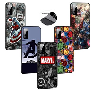 เคสโทรศัพท์มือถือนิ่ม ลาย Marvel Avengers สําหรับ Motorola Moto E7i E7 Power G30 G50 G40 G60 G60s Edge 20 Lite Pro G100 S LFW83