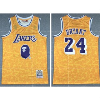 เสื้อกีฬาบาสเก็ตบอล NBA Los Angeles lakers Jersey lakers sweat 24# Kobe Bryant High-end 10 แบบ  762423