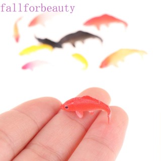 Fallforbeauty โมเดลปลาทองจําลอง 3D 1:12 ขนาดเล็ก แฮนด์เมด สําหรับตู้ปลา