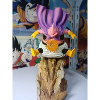 ฟิกเกอร์อนิเมะ Saiyans Through Devic Fat Buo Glow Statue ของเล่นสําหรับเด็ก