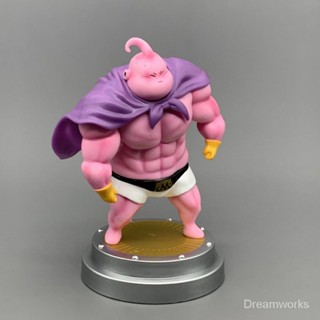 ใหม่ ของเล่นฟิกเกอร์ การ์ตูนดราก้อนบอลน่ารัก gk Super Cute Demon Fat Buuuga Base Figure Standard