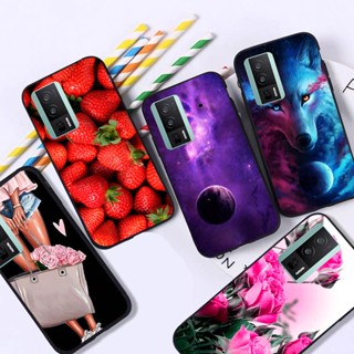 เคสโทรศัพท์มือถือ TPU นิ่ม ลายดอกไม้ สําหรับ Xiaomi Redmi K60 6.67 นิ้ว Redmi K60 Pro