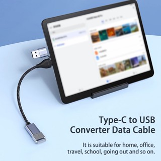 Rich2.br OTG อะแดปเตอร์แปลงสายเคเบิล Type-C เป็น USB ความเร็วสูง 2-in-1 อุปกรณ์เสริม สําหรับโทรศัพท์มือถือ