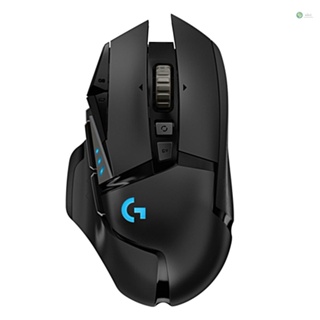 [พร้อมส่ง]Logitech G502 เมาส์เกมมิ่งไร้สาย พร้อมเซนเซอร์ 25K 25600DPI RGB 11 ปุ่ม ตั้งโปรแกรมได้ มีไฟแบ็คไลท์