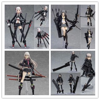 โมเดลฟิกเกอร์ตุ๊กตาอนิเมะ Figma Shi Neco Heavily Armed a High School Girls Action Figure 422 396 Yi 436 Liu 485 ของเล่นสําหรับเด็ก