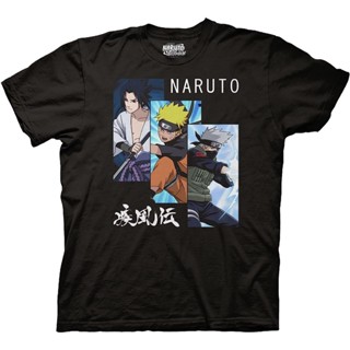 เสื้อยืด พิมพ์ลาย Naruto Shippuden Panel Kanji Fight Undertale