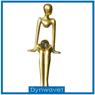 [Dynwave1] ฟิกเกอร์เรซิ่น รูปปั้นนามธรรม ของขวัญ สไตล์โมเดิร์น สําหรับตกแต่งบ้าน ชั้นวางหนังสือ ตั้งโต๊ะ ห้องนั่งเล่น