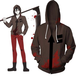 ชุดคอสเพลย์ การ์ตูนอนิเมะ Angels of Death Isaac Foster Zack สําหรับปาร์ตี้ฮาโลวีน