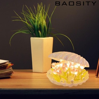 [Baosity] โคมไฟตั้งโต๊ะ LED รูปดอกไม้จําลอง สําหรับตกแต่งบ้าน ห้องนอน