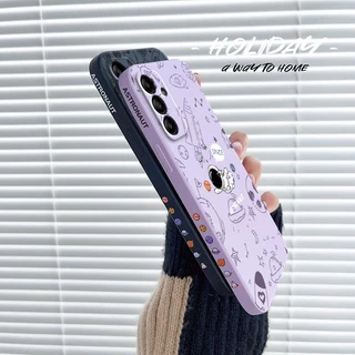 เคส Samsung A15 5G A55 5G A25 5G A35 5G A14 5G A34 A05S A05 A24 A13 5G A04S A54 5G เคสโทรศัพท์มือถือ ซิลิโคน ลายนาซ่า สําหรับ gsss