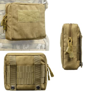 Molle กระเป๋าเป้สะพายหลัง พร้อมกระเป๋าเครื่องมือ EDC พกพาได้ทุกวัน กระเป๋าเก็บเศษซาก MOLLE กระเป๋าอุปกรณ์เสริม