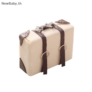 Newbaby กระเป๋าเดินทาง ขนาดเล็ก 1:12 อุปกรณ์เสริม สําหรับตกแต่งบ้านตุ๊กตา