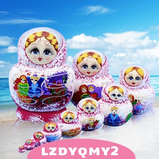 [Lzdyqmy2] ตุ๊กตาฟิกเกอร์รังไม้ งานฝีมือ สําหรับเก็บสะสม 10 ชิ้น