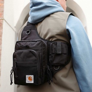 Carhartt Carhartt กระเป๋าสะพายไหล่ 2020 สินค้าใหม่ กระเป๋าคาดอก สไตล์สตรีท สําหรับผู้ชาย