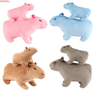 Darnell Capybara ของเล่นตุ๊กตาการ์ตูนหนูน่ารัก ของขวัญคริสต์มาส สําหรับเด็ก ตกแต่งบ้าน