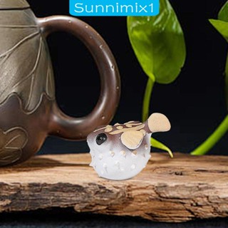 [Sunnimix1] รูปปั้นปลาปักเป้า สําหรับตกแต่งบ้าน