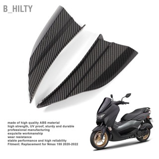 B_HILTY 1 คู่รถจักรยานยนต์ Aerodynamic Wing Side Fairings Winglets สำหรับ Nmax 155 2020-2022