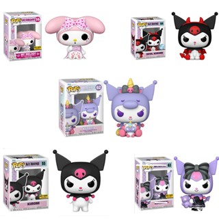 โมเดลฟิกเกอร์ FUNKO POP Sanrio Melody 55 Kuromi 62 สําหรับตกแต่งออฟฟิศ