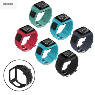 【DREAMLIFE】Silicone Strap Holder Strap Watch Belt Water Resistant Wrist Band 1pcs Durable