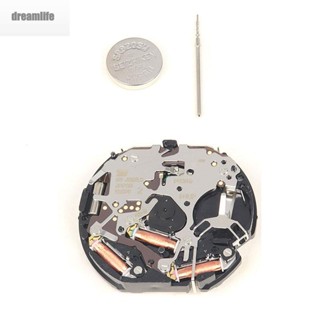 【DREAMLIFE】For VD57C Quartz Movement  Date At 3 Watch Movement Repair Parts Accessories