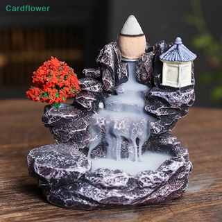 &lt;Cardflower&gt; กระถางธูปเรซิ่น ลายน้ําตก พร้อมกระถางธูป สําหรับตกแต่งบ้าน ออฟฟิศ ห้องนอน ลดราคา 1 ชิ้น