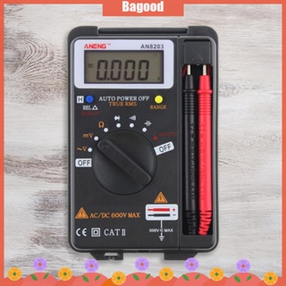 ♪Bagood♪In Stock  ANENG AN8203 DMM Integrated Handheld Pocket Mini Digital AC/DC  Multimeter #