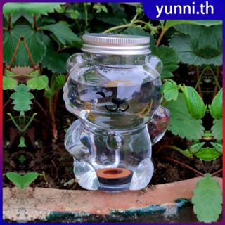 อุปกรณ์รดน้ำดอกไม้อัตโนมัติ Plant Waterer Self Watering Globes Little Tiger Shaped Hand Blown Clear Plastic Aqua Bulbs Yunni