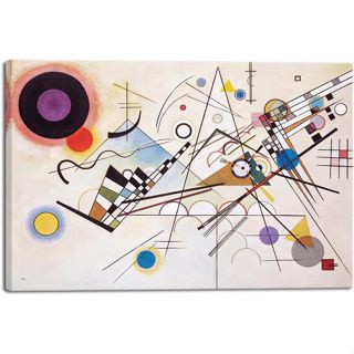 ภาพวาดผ้าใบ ขนาดใหญ่ ลาย Kandinsky สําหรับตกแต่งผนังบ้าน ห้องนั่งเล่น