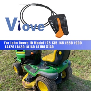 คันเร่งควบคุมคันเร่งคู่ GY20948 แบบเปลี่ยน สําหรับ John Deere JD Model 125 135 145 155C 190C LA120 LA130 LA140 LA150