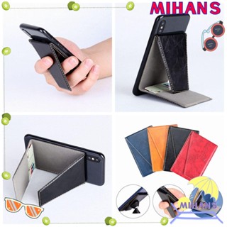 Mih เคสโทรศัพท์หนัง แบบพับได้ พร้อมช่องใส่บัตร ตั้งได้