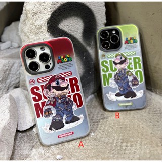 เคสโทรศัพท์มือถือ ลาย Super Mary Laminated สําหรับ iphone14 13 12 pro max 14 11 14pro 14plus 13 12 11 promax