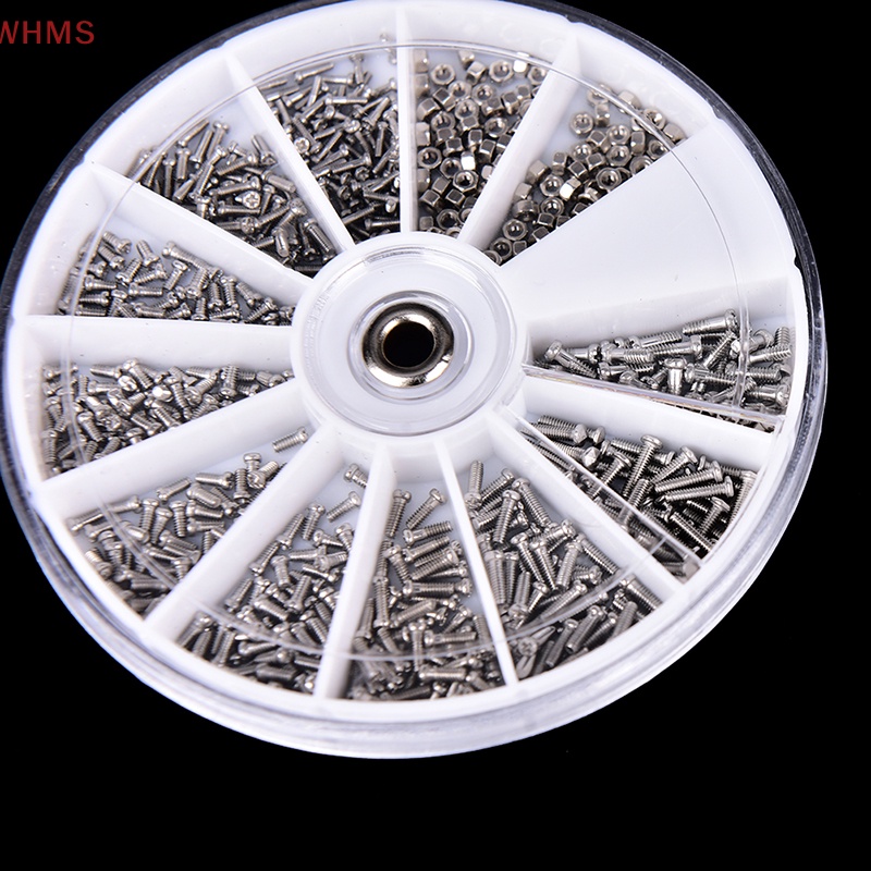 (WHMS) ใหม่ สกรูยึด สําหรับซ่อมนาฬิกา แว่นตา 600 ชิ้น