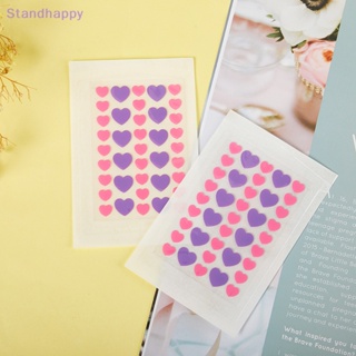 Standhappy แผ่นสติกเกอร์ไฮโดรคอลลอยด์ กันน้ํา กําจัดสิว สําหรับดูแลผิวหน้า แต่งหน้า