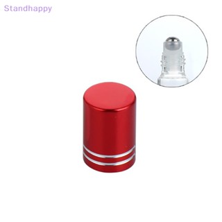 Standhappy ขวดลูกกลิ้งเปล่า พลาสติก สเตนเลส สําหรับใส่น้ํามัน ของเหลว 10 มล. สุ่มใหม่