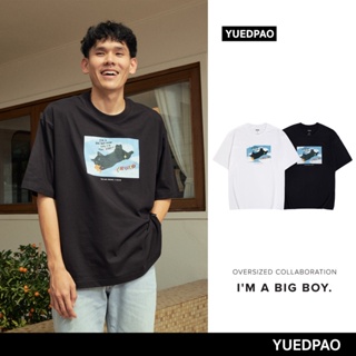  พิมพ์ลาย  x Tah&amp;Friend&amp;Missyp ยอดขาย No.1 รับประกันไม่ย้วย 2 ปี เสื้อยืดเปล่า เสื้อยืด Oversize Collab Im a big boy