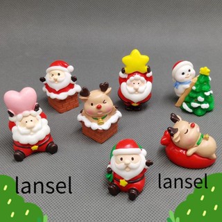 Lansel ตุ๊กตาหิมะจิ๋ว สําหรับตกแต่งบ้าน ต้นคริสต์มาส