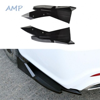 ⚡READYSTOCK⚡Side Spoiler Apron 1pair ABS Accessories Car Gloss Black Parts Set Trims