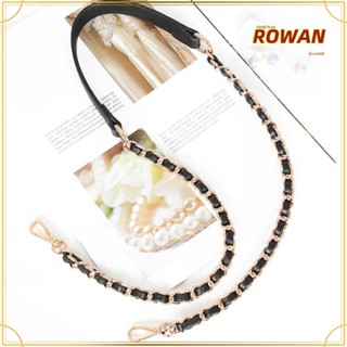 Rowans สายโซ่โลหะ ขนาด 110 ซม. สีพื้น สําหรับคล้องกระเป๋าสะพายไหล่