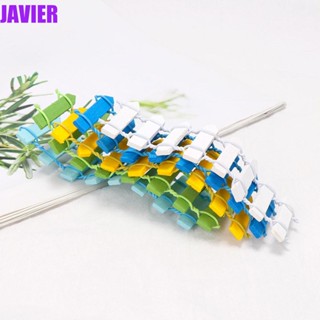 Javier ของตกแต่งสวน ไม้พาเลสเซดจําลอง ขนาดเล็ก น่ารัก DIY 10 ชิ้น