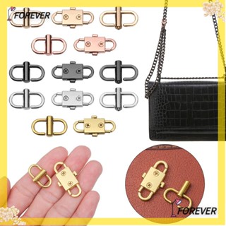 Forever สายโซ่เชื่อมต่อกระเป๋า โลหะ ปรับขนาดได้ ทนทาน หลากสี