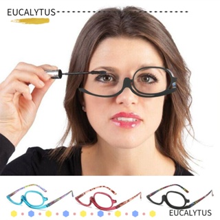 Eutus แว่นตาอ่านหนังสือ แว่นสายตายาว +1.50~+4.0 แว่นสายตา พับได้ กรอบแว่นหลากสี แว่นขยาย ผู้หญิง
