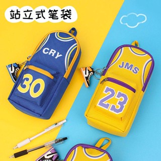 2023 New Pencil Case Childrens Stationery Box Boys Pencil Case Pencil Box Boys Stationery Case Primary School Basketball Pencil Case 6Hva